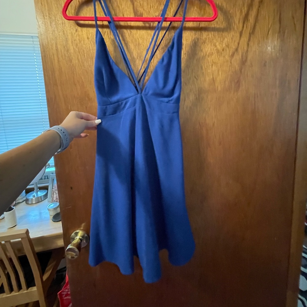 Adorable royal blue dress size small